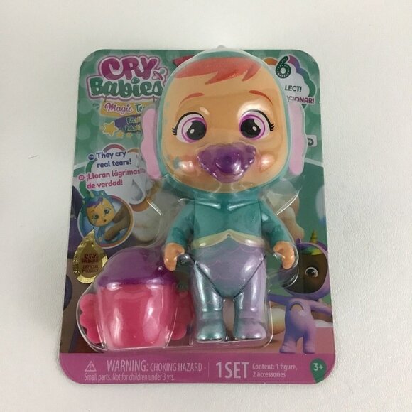 Cry Babies Magic Tears Fantasy Doll Series Jassy Bruny Tina Hanna COMPLETE SET - Picture 4 of 8